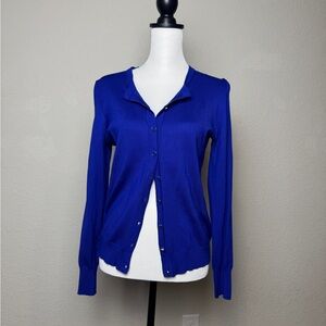NWT Melrose Chic Blue Cardigan Sweater